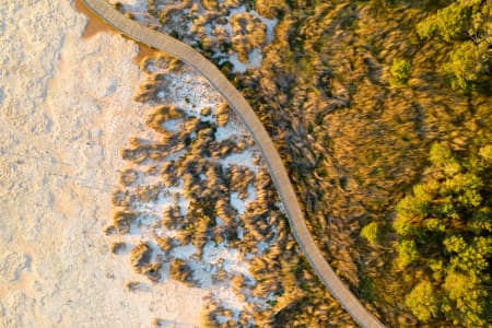 Aerial Image of LAKE CLIFTON THROMBOLITES