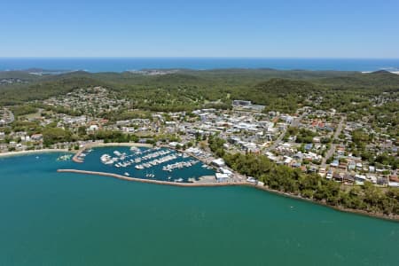 Aerial Image of NELSON BAY MARINA LOOKING SOUTH-EAST