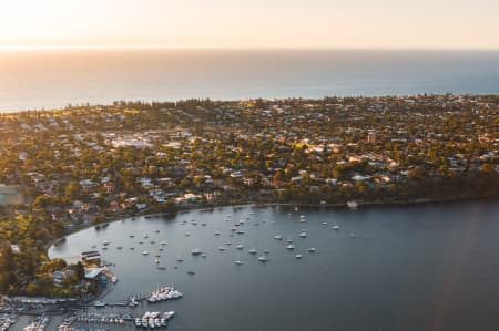 Aerial Image of SUNSET PEPPERMINT GROVE