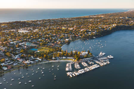 Aerial Image of SUNSET PEPPERMINT GROVE