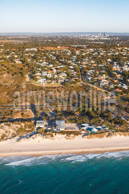 Aerial Image of Sunset Floreat Beach