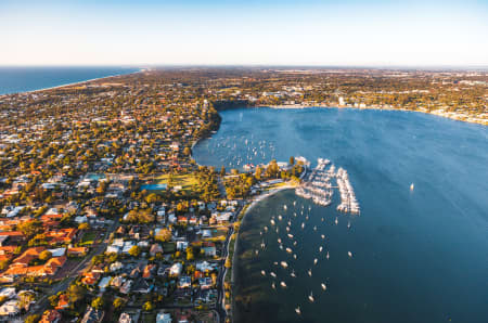 Aerial Image of SUNSET MOSMAN PARK