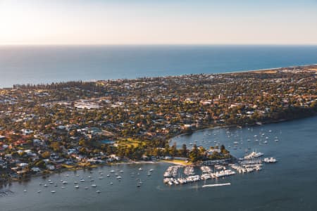 Aerial Image of SUNSET PEPPERMINT GROVE