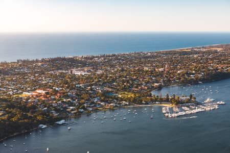 Aerial Image of SUNSET PEPPERMINT GROVE