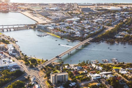 Aerial Image of SUNSET FREMANTLE