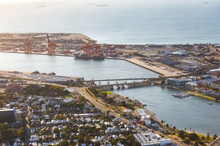 Aerial Image of SUNSET FREMANTLE