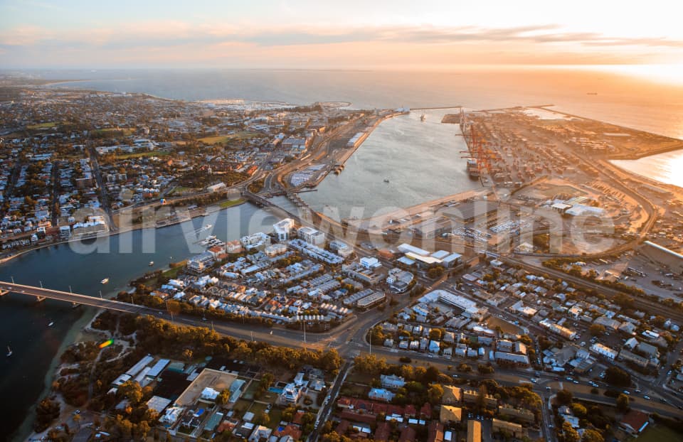 Aerial Image of Sunset North Fremantle