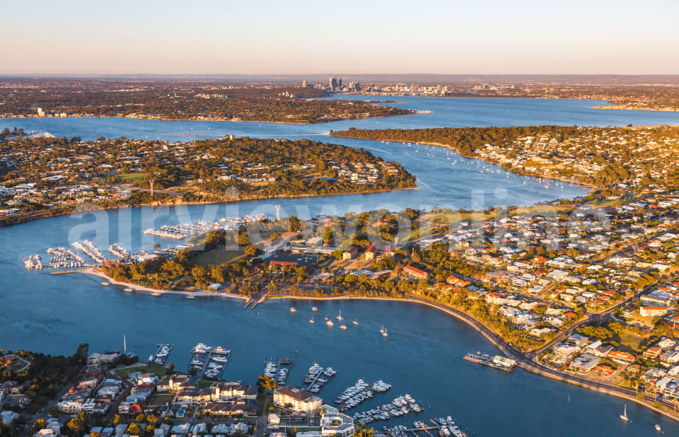 Aerial Image of Sunset East Fremantle