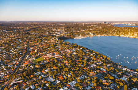 Aerial Image of SUNSET PEPPERMINT GROVE