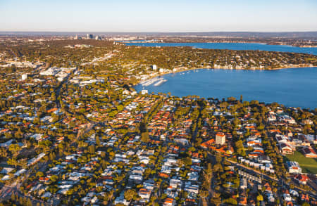 Aerial Image of SUNSET PEPPERMINT GROVE