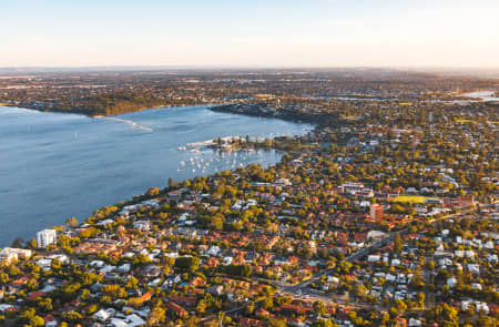 Aerial Image of SUNSET PEPPERMINT GROVE