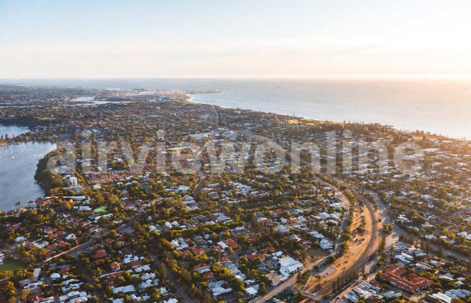 Aerial Image of Sunset Claremont