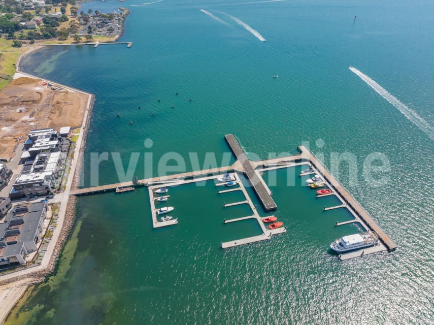 Aerial Image of Balmoral Quay Marina, Geelong