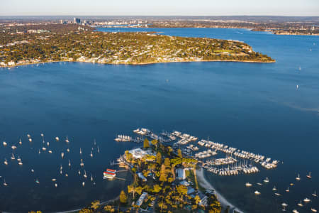 Aerial Image of SUNSET PEPPERMINT GROVE