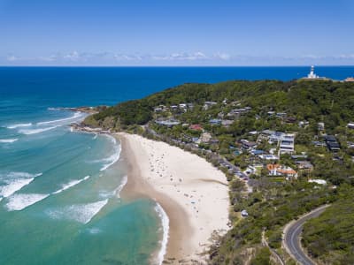 Aerial Image of WATEGOS BEACH