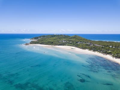 Aerial Image of THE PASS BYRON BAY