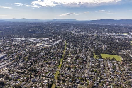 Aerial Image of MITCHAM