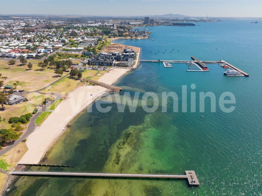 Aerial Image of Rippleside Park and Beach