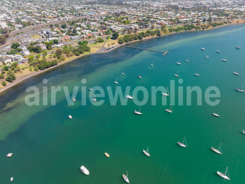 Aerial Image of Corio Bay and Geelong