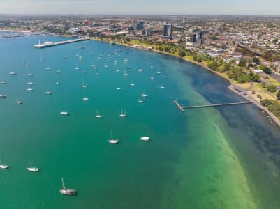 Aerial Image of GEELONG AND CORIO BAY