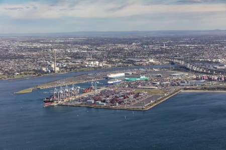 Aerial Image of PORT MELBOURNE