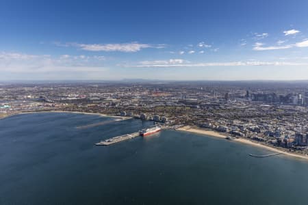 Aerial Image of Port Melbourne