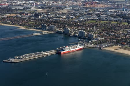 Aerial Image of Port Melbourne