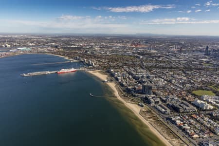 Aerial Image of Albert Park