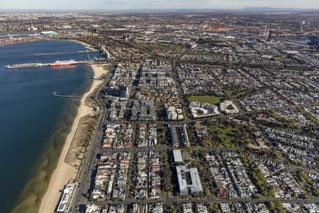 Aerial Image of Albert Park