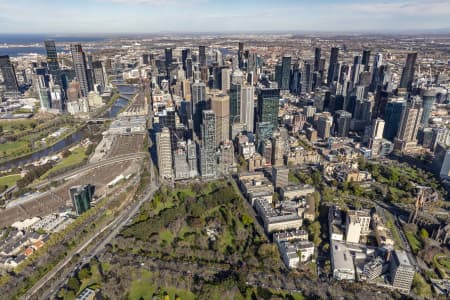 Aerial Image of EAST MELBOURNE