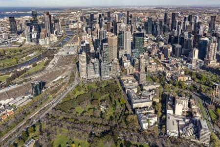 Aerial Image of EAST MELBOURNE
