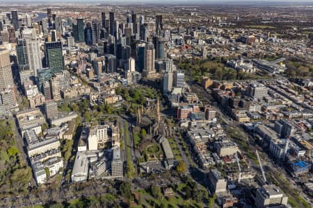 Aerial Image of EAST MELBOURNE