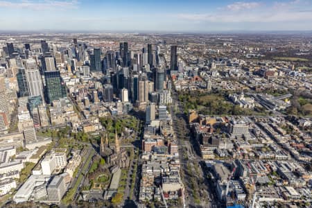 Aerial Image of EAST MELBOURNE