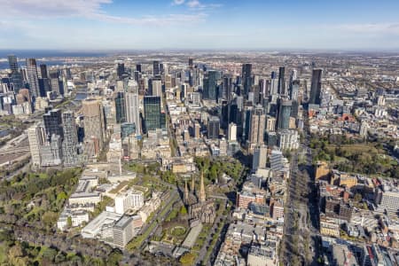 Aerial Image of EAST MELBOURNE