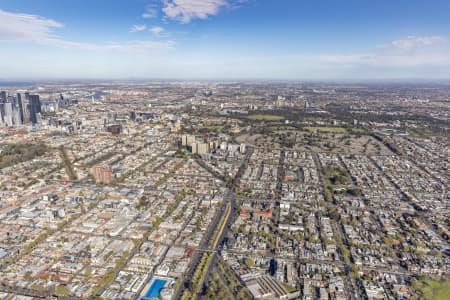 Aerial Image of CLIFTON HILL