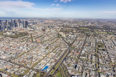 Aerial Image of CLIFTON HILL