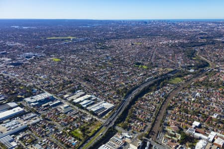 Aerial Image of Kingsgrove