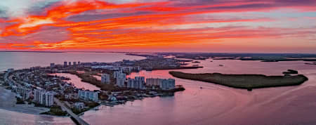 Aerial Image of FORT MYERS BEACH