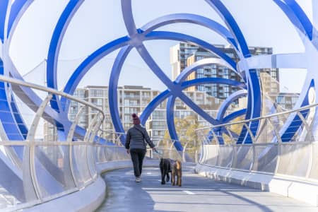 Aerial Image of NORTH RYDE