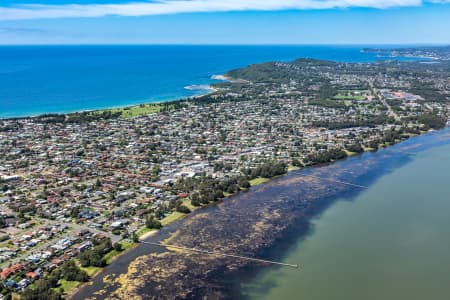 Aerial Image of LONG JETTY