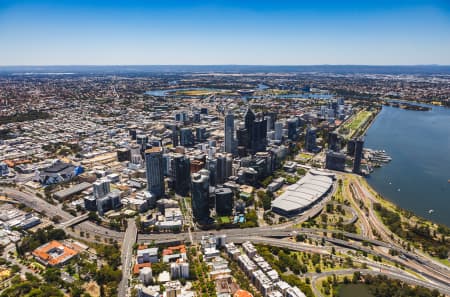 Aerial Image of WEST PERTH