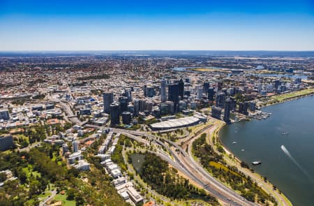 Aerial Image of WEST PERTH