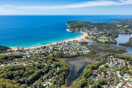 Aerial Image of AVOCA BEACH