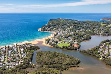 Aerial Image of AVOCA BEACH
