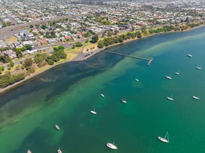 Aerial Image of GEELONG WEST AND CORIO BAY