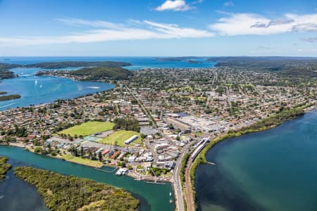 Aerial Image of WOY WOY