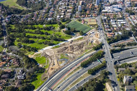 Aerial Image of WARRINGAH FREEWAY