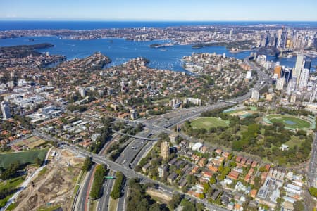 Aerial Image of WARRINGAH FREEWAY