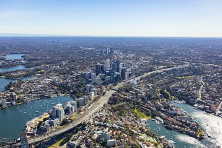 Aerial Image of WARRINGAH FREEWAY