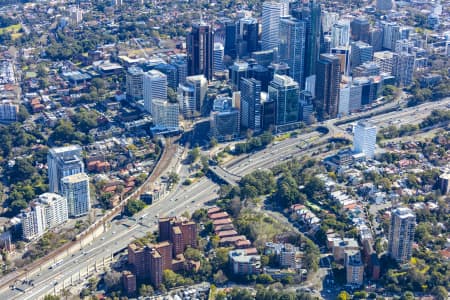 Aerial Image of WARRINGAH FREEWAY